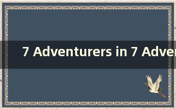 7 Adventurers in 7 Adventurers in 2 Heavy Duty 2 (7 Adventurers Missions in Heavy Duty 2 Remake)